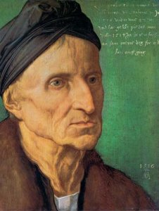 Dürer, “Ritratto di Michael Wolgemut”, 1516. Norimberga, Germanisches National Museum. - Archivio BPP