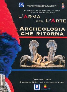 Manifesto per
il 40° anniversario del Comando. - Archivio BPP