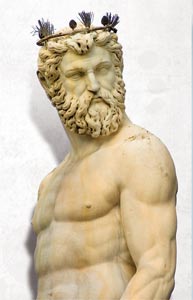 Atlante
in Piazza della Signoria, a Firenze