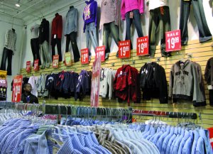 Uno “store” di abbigliamento vintage a New York. - Dario Carrozzini