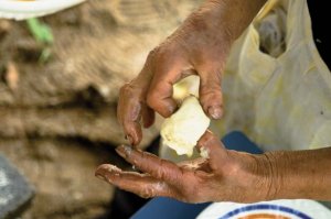 Si preparano
i “cullurielli”,in Calabria. Il fritto coperto di zucchero, tipico dolce natalizio, ha un corrispondente nella “cuddhura” siciliana e salentina e rimanda alla “kolloura” (corona) greca. - Rosa Pugliese