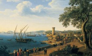 Jacob Philipp Hackert, Veduta del Porto di Gaeta, 1790. - Archivio BPP