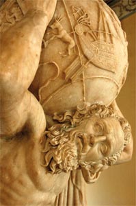 LAtlante Farnese del Museo Archeologico Nazionale di Napoli