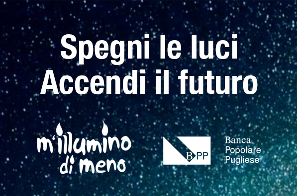 Spegni le luci, accendi il futuro!