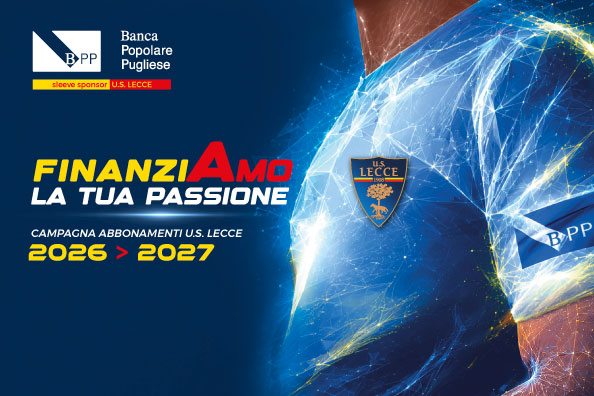 Banca Popolare Pugliese finanzia la passione giallorossa