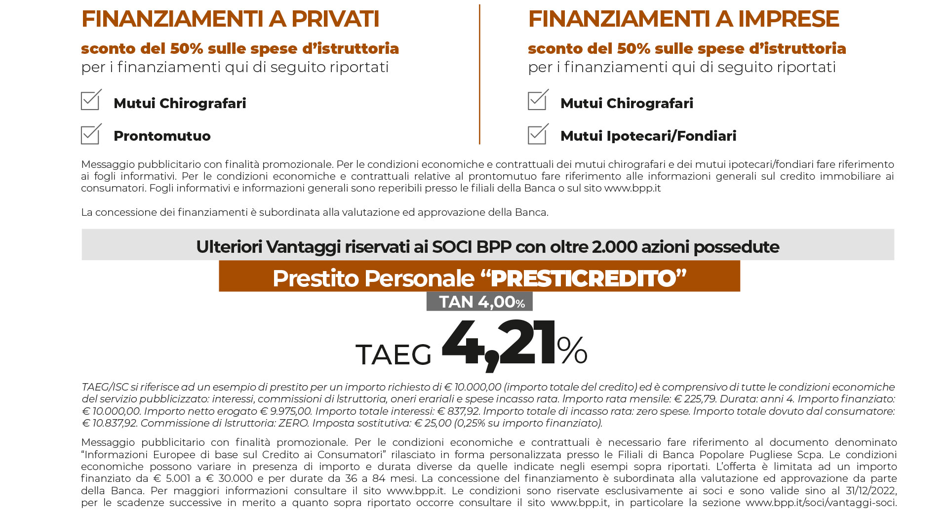 bpp - i tuoi progetti - tabella dati bpp - i tuoi progetti - tabella dati