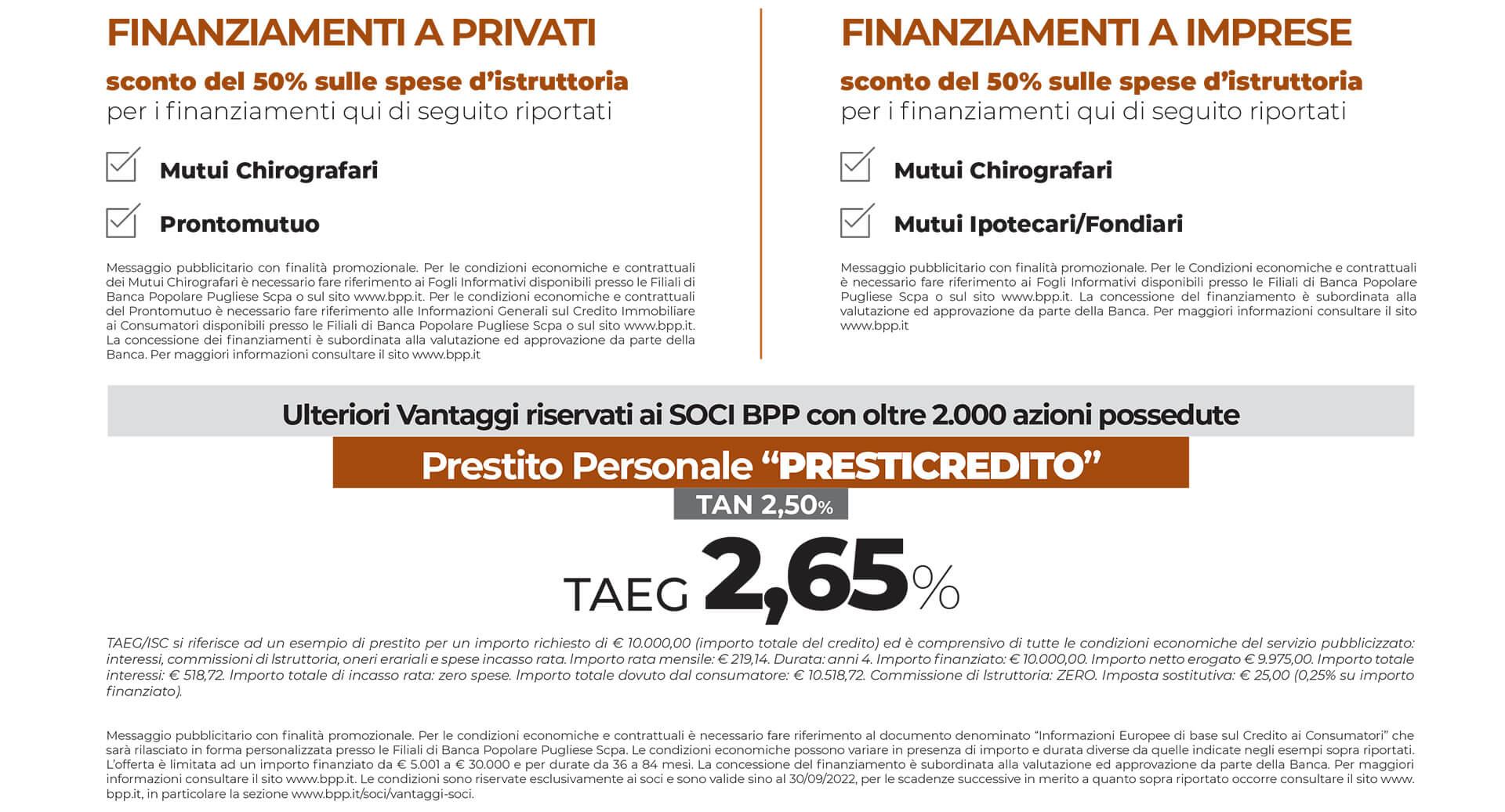 bpp - i tuoi progetti - tabella dati bpp - i tuoi progetti - tabella dati